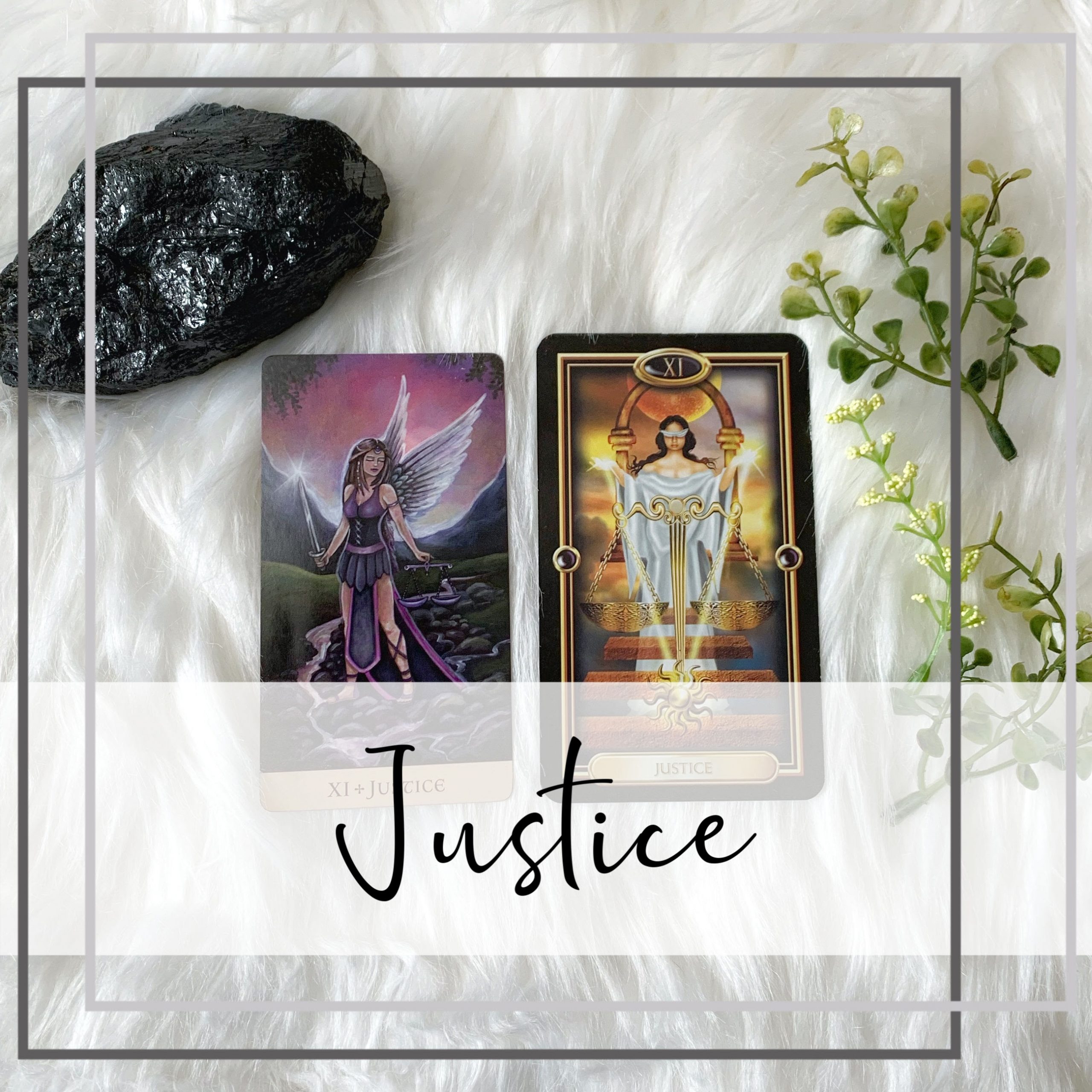 Justice Tarot Cards