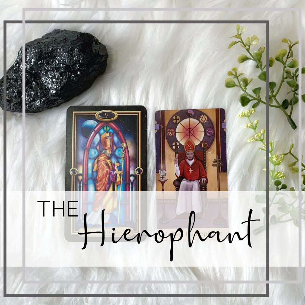 Tarot by Comparison The Hierophant Card Meaning