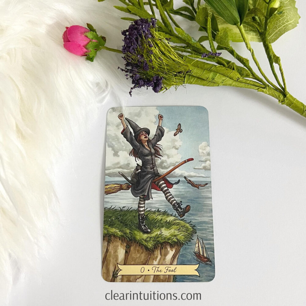 Home 16 Tarot the Fool card meaning from the Everyday Witch Tarot
