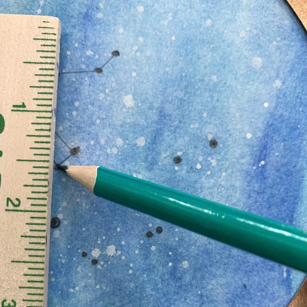Sagittarius Constellation Art