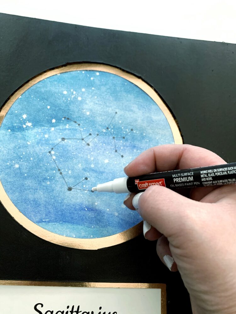 DIY Constellation Wall Art