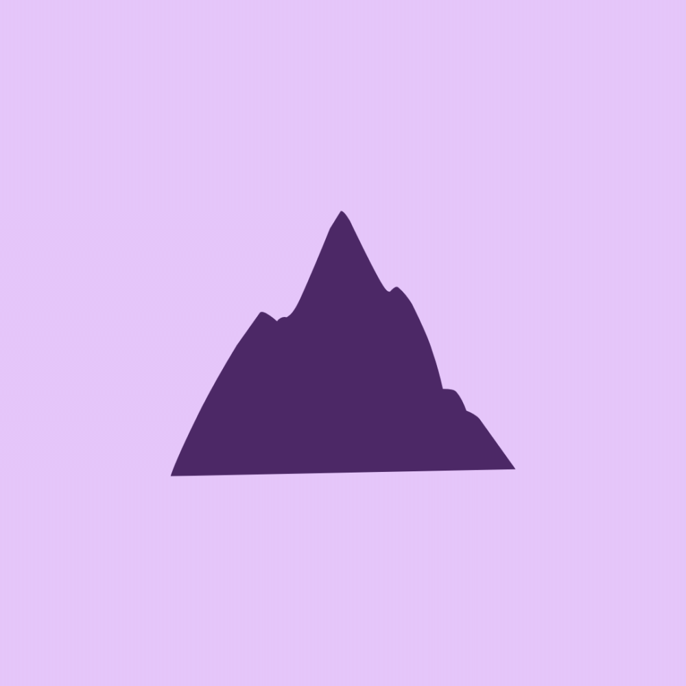 Mountain Lenormand Card